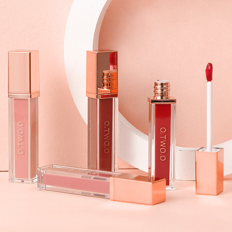 O.TWO.O High-energy Dense Fog Matte 18 Color Lip Glaze Non-stick Cup Velvet