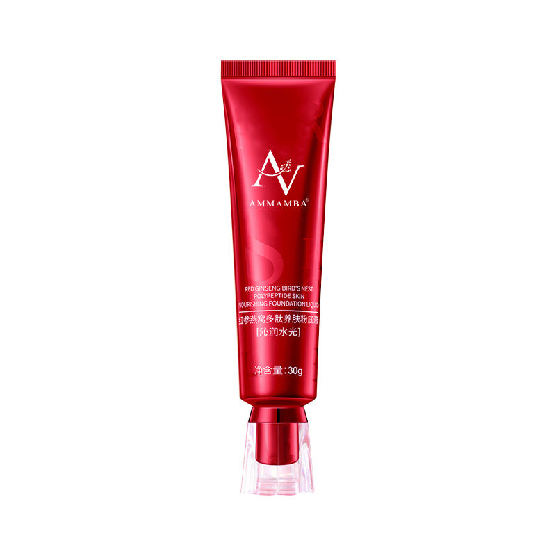 AV Ammamba Bird's Nest Liquid Foundation Concealer Lasting Makeup