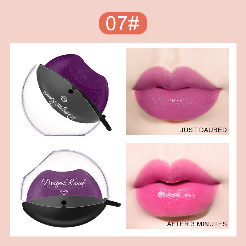 Dragon Ranee Lazy Lips Pearlescent Glitter Lipstick Is Not Easy To Fade, Warm And Moisturizing Lipstick