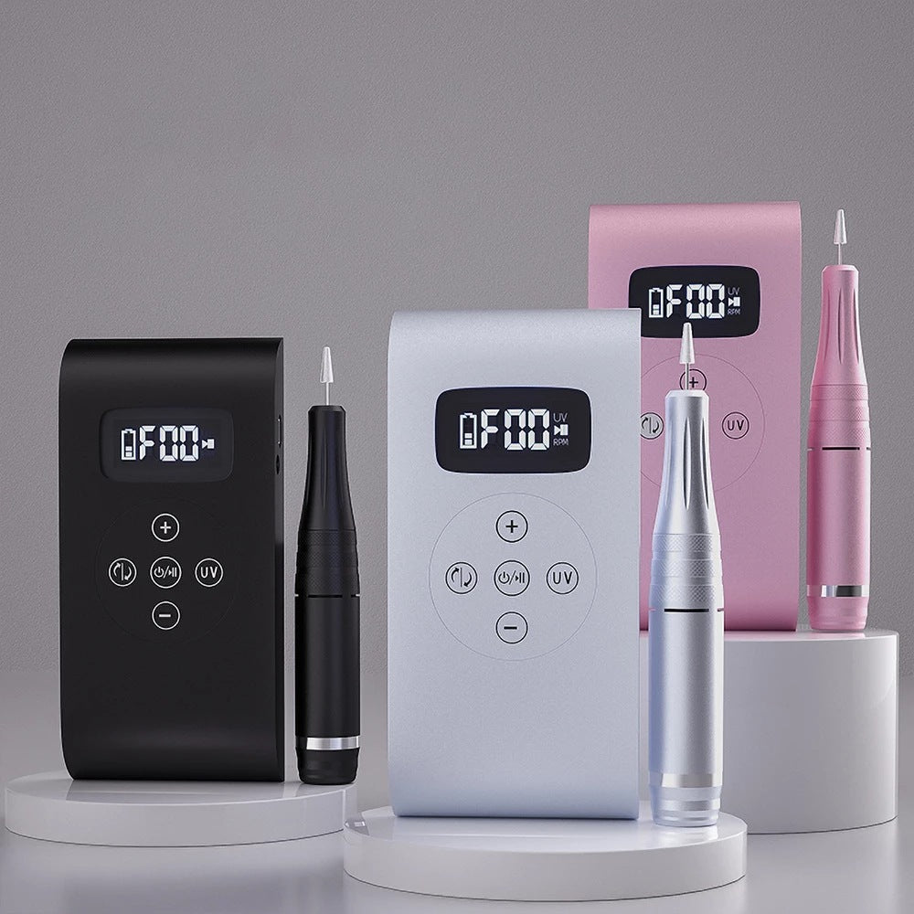 Battery-Powered Nail Polisher, 35000 RPM
