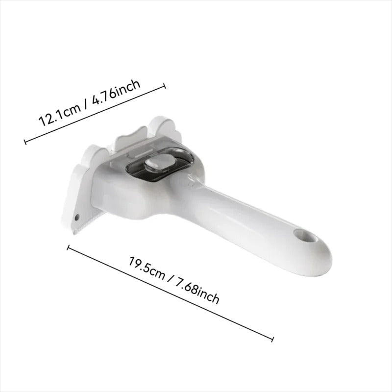 Portable Pet Spray One-Button Hair Removal Comb