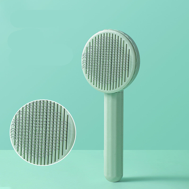Floating Hair Cat Self-cleaning Needle Comb Pet Comb