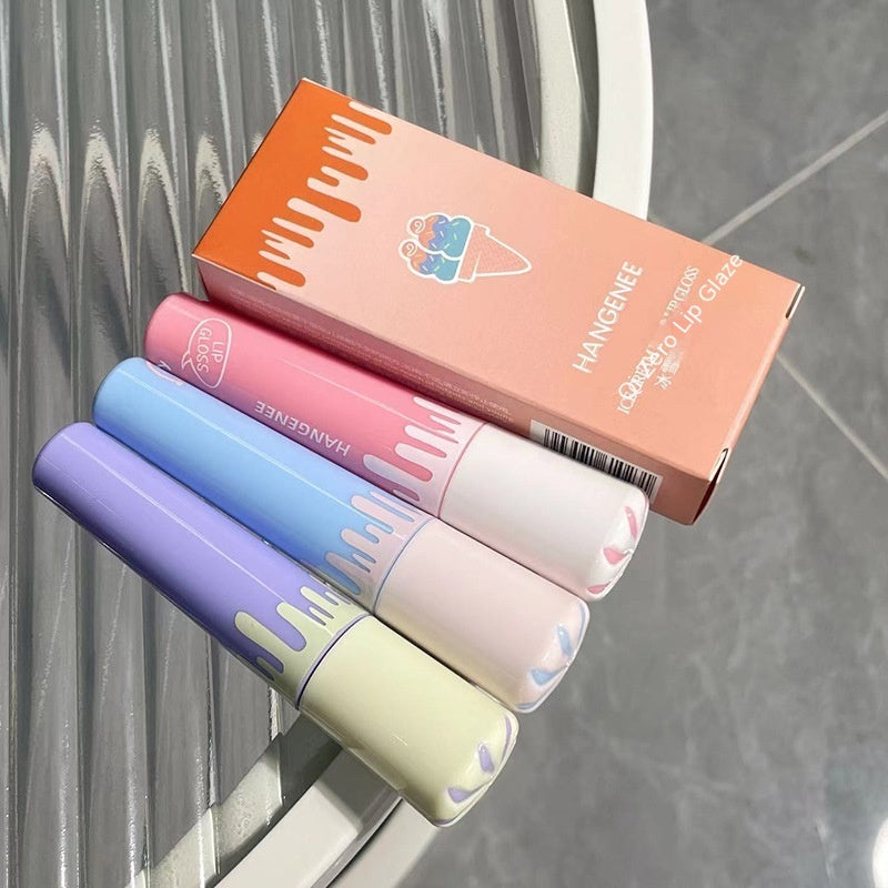 Hangenee Ice Cream White Velvet Matte Matte Lip Gloss