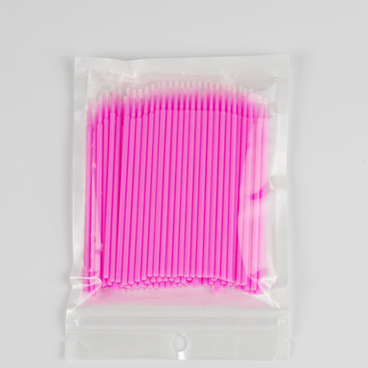 200 - 500 Pcs Disposable Micro Applicator Brushes For Eyelash Extensions, Mascara & Makeup, Compatible With Personal Care Multicolors