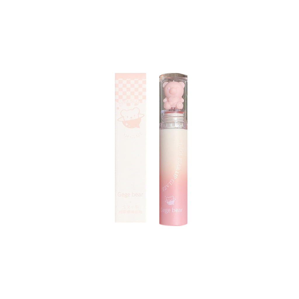 Gege Bear Cotton Lip Lacquer Matte Velvet Matte Moisturizing Lipstick
