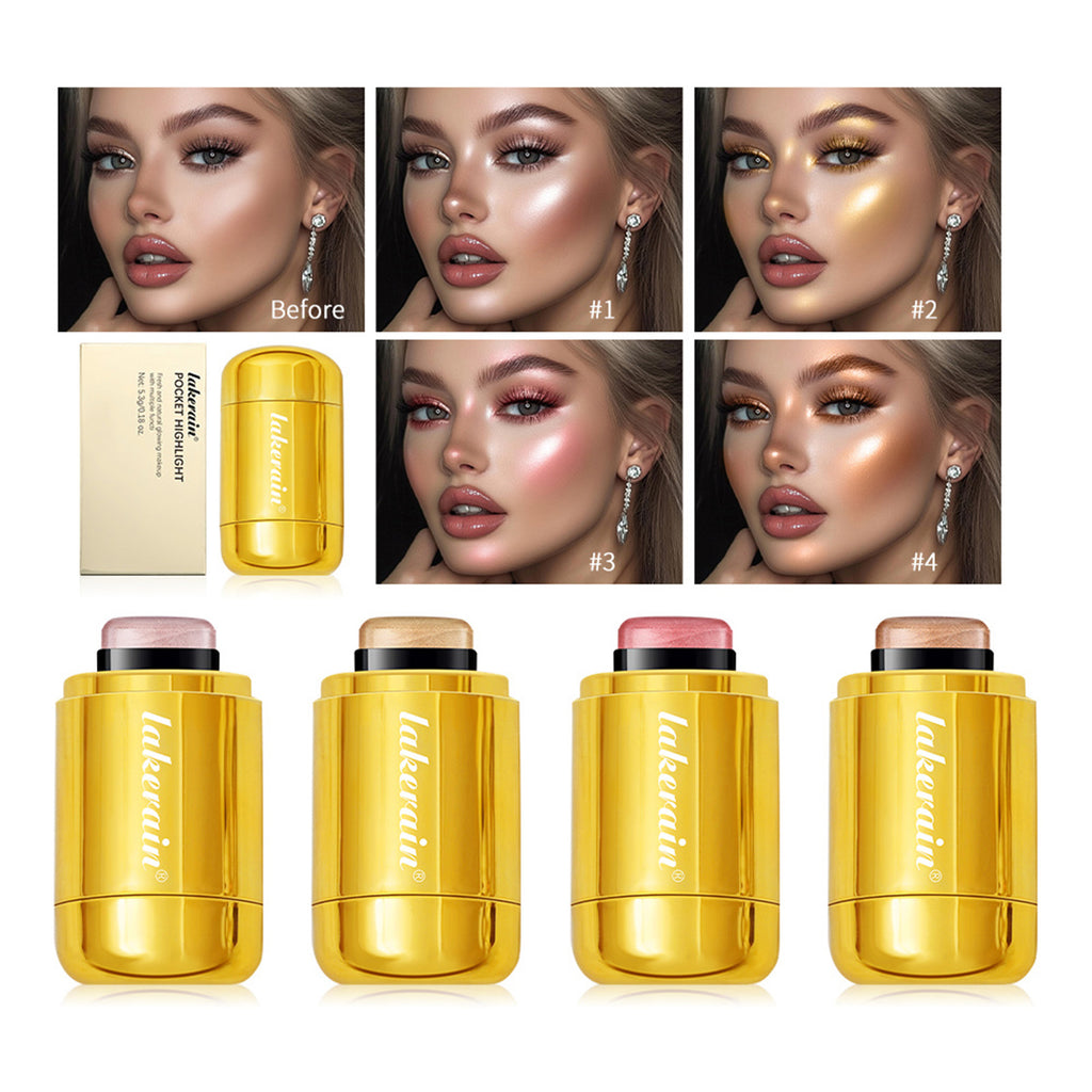 Lakerain Thin And Glittering Blush Highlight Repair Beauty Bar