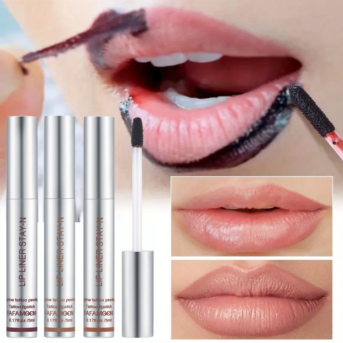 FafaMoon Stripping Lip Liner Waterproof Not Smudge