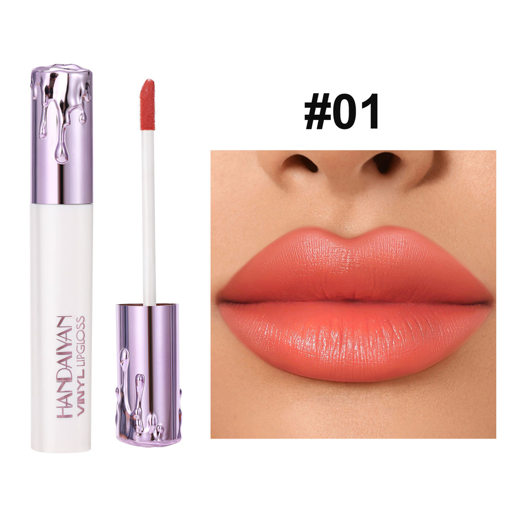 Handaiyan Matte Lip Gloss Long Lasting Waterproof No Stain On Cup