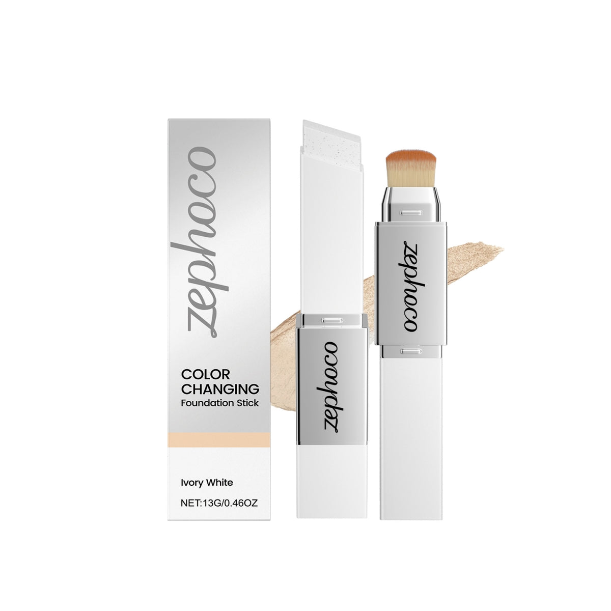 Zephoco Two-in-one Color Changing Foundation Stick
