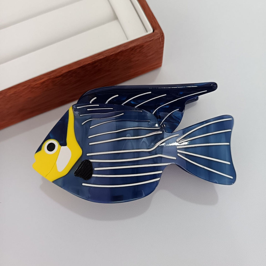 Ocean-Inspired Hair Claw Clip