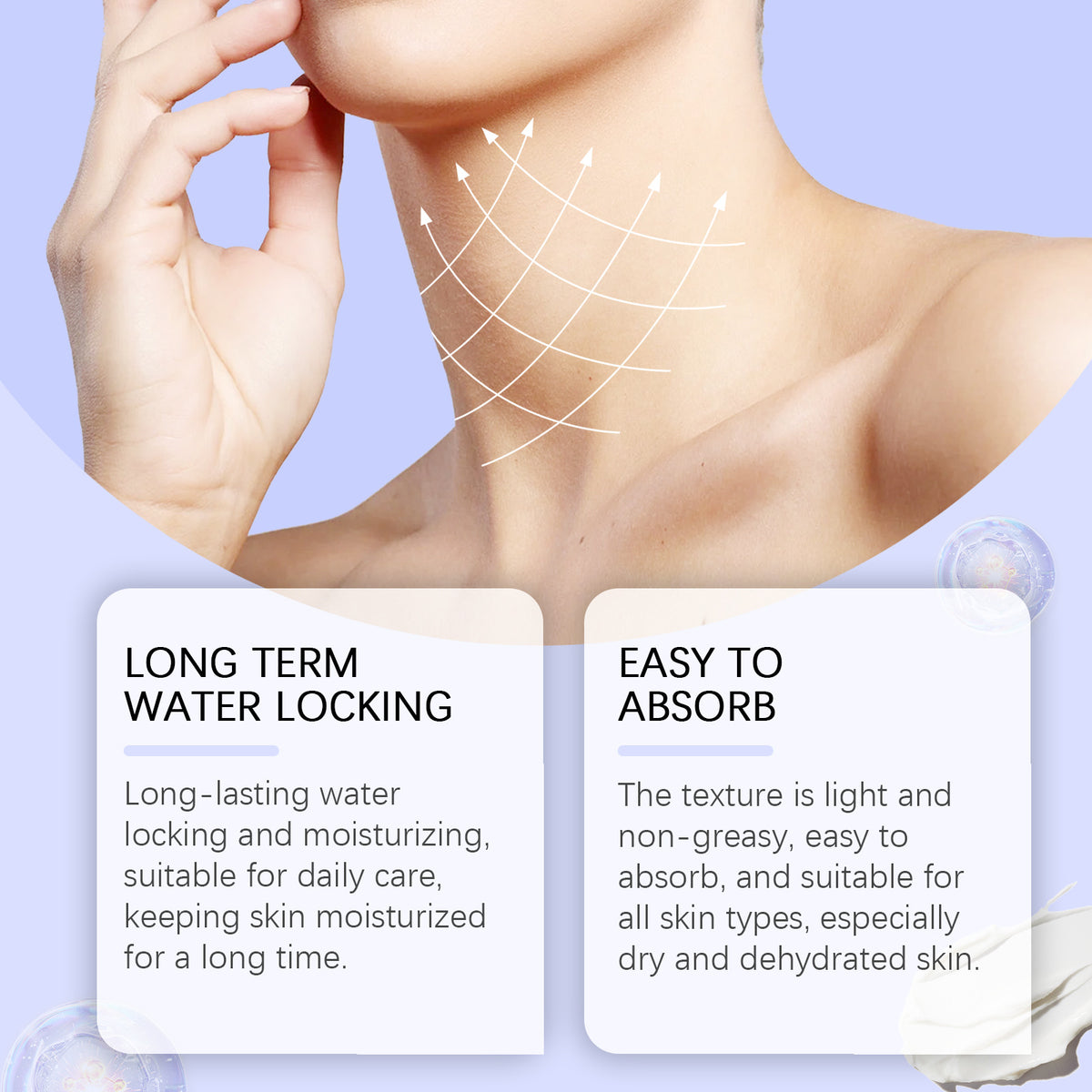Ouhoe Neck Skin Cream Nourishing And Firming Neck Skin