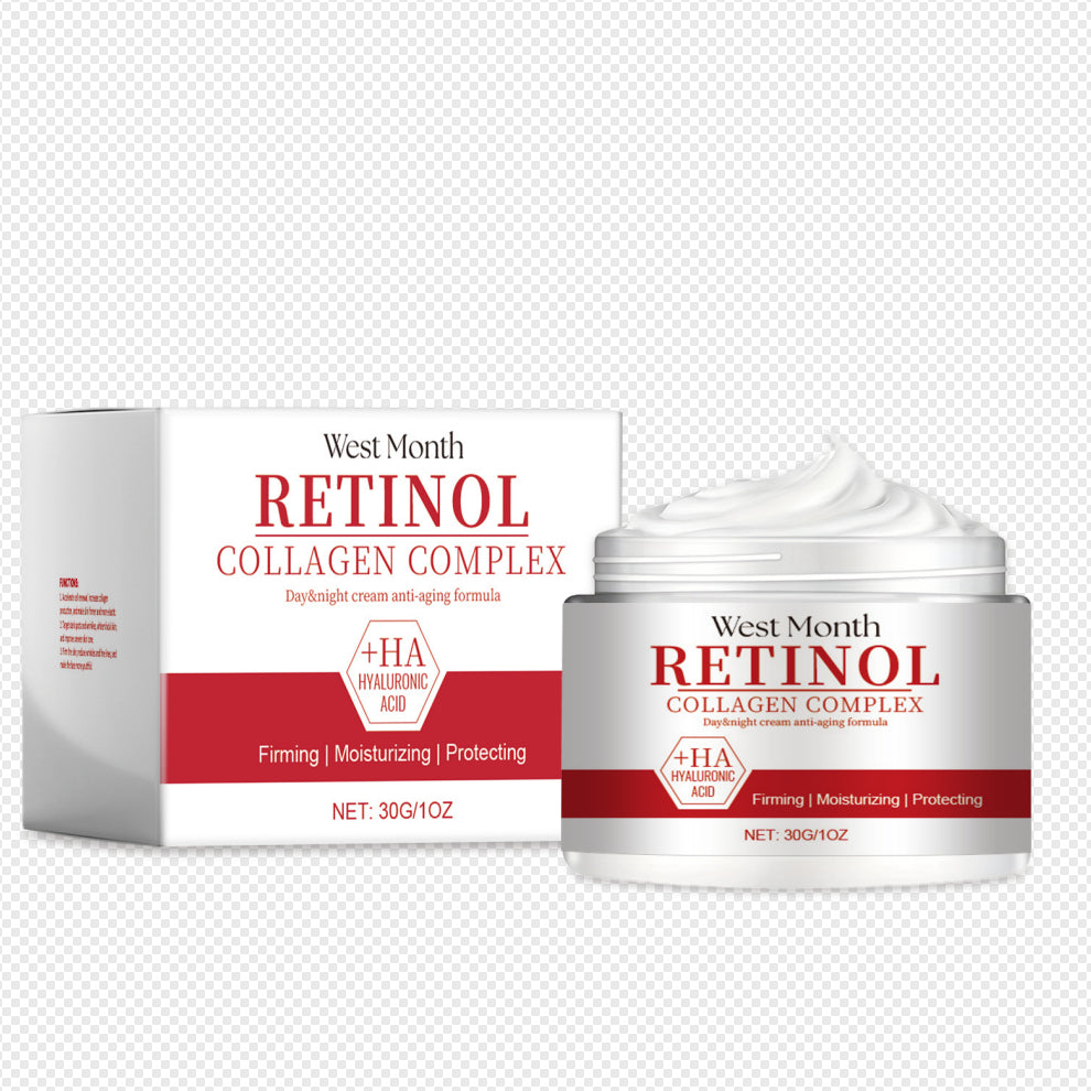 West Month Retinol Collagen Face Cream Plumping