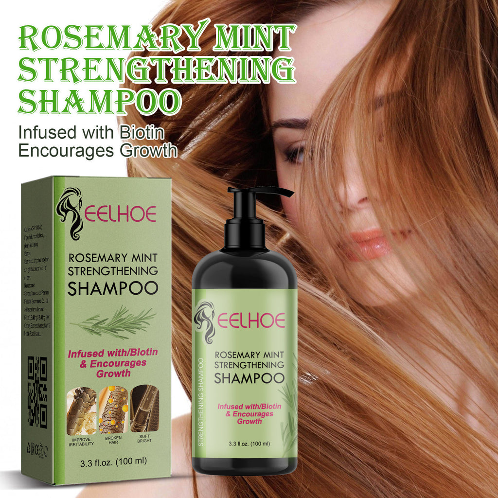 Eelhoe Rosemary Mint Shampoo Moisturizing Supple Hair Nourishing Dry Frizz Refreshing Shampoo Hair Care