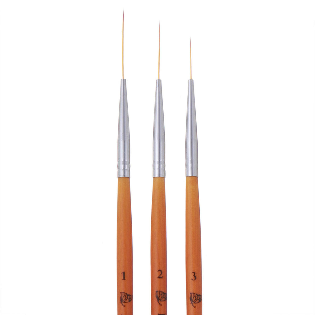 EZFlow Log Three ted Nail Art Brush Tool