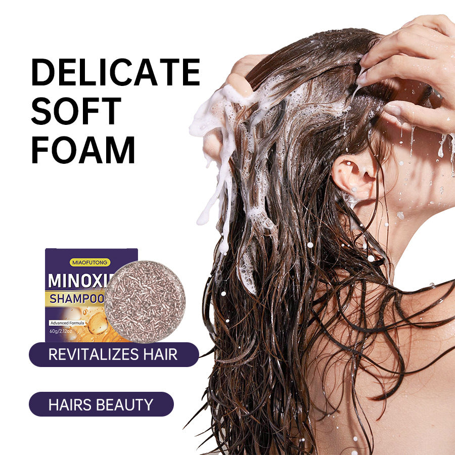 Miaofutong Shampoo Soap Dense Hair Fixing And Oil Control Cleaning