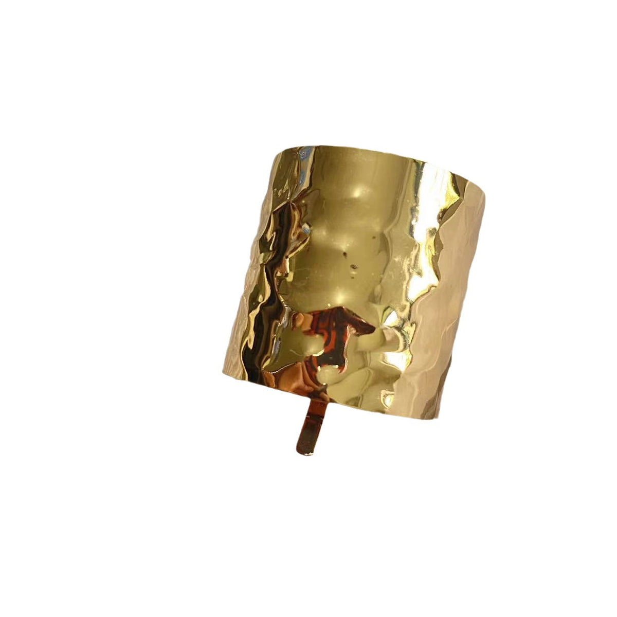 Metallic Concave-convex Lava Insert Barrettes Grabber Clip Headdress