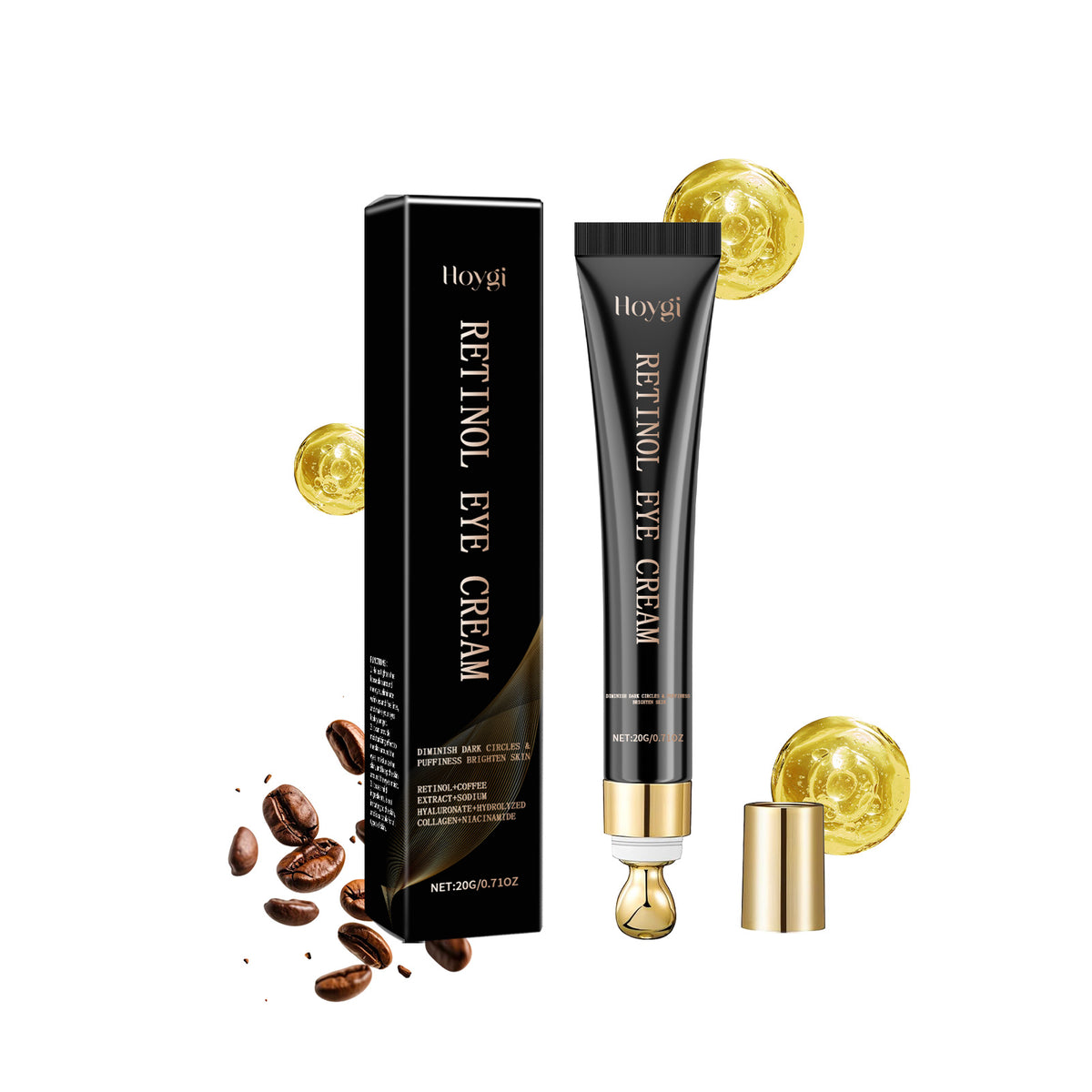 Hoygi Firming Eye Cream Delicate Moisturizing Tender Fade