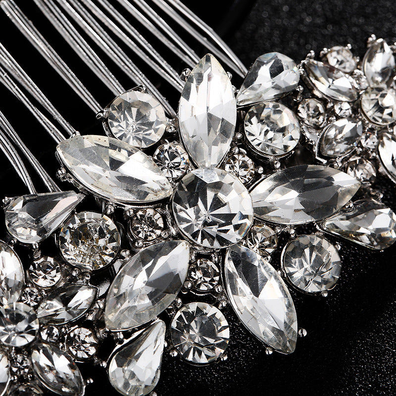 Retro Disc Hair Comb Wedding Dress Accessories