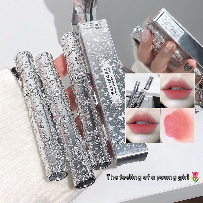 Art Value Velvet Mist Lip Mud Matte White Lipstick