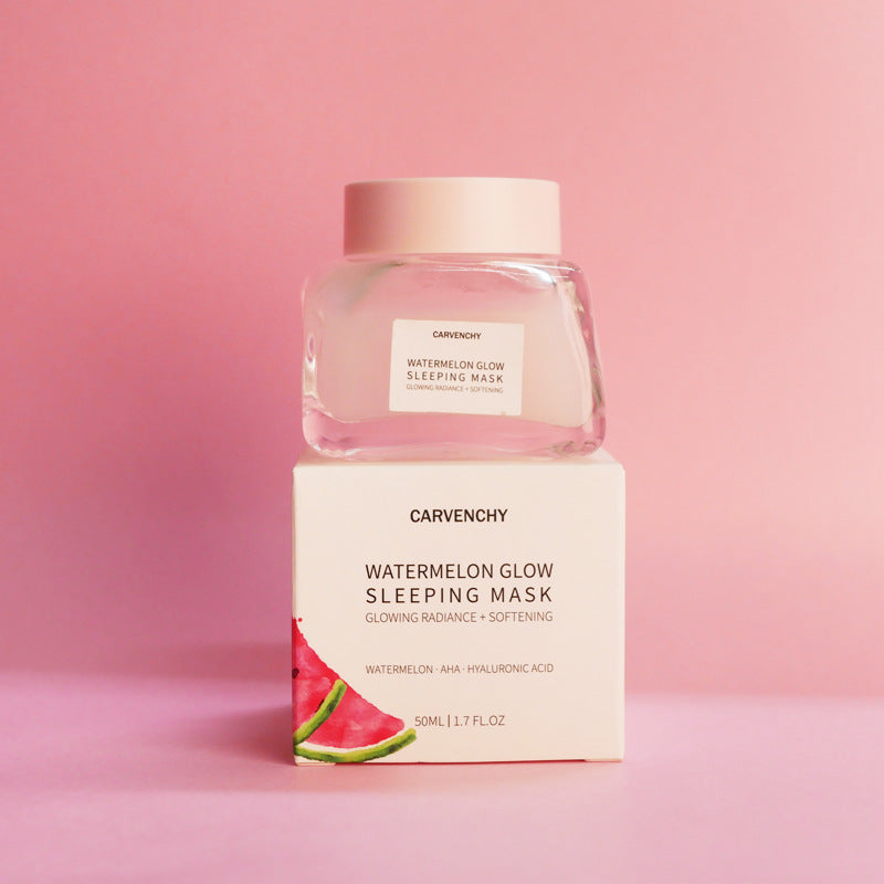 Carvenchy Hydrating Moisturizing And Skin Lightening Watermelon Sleep Cream