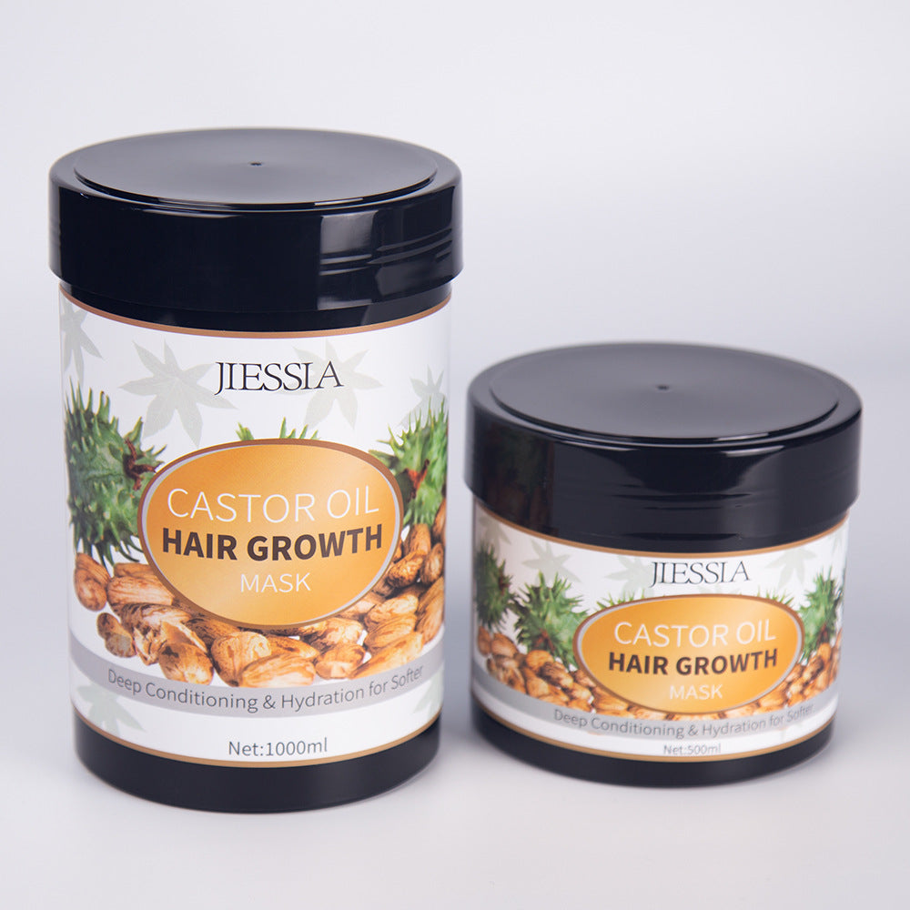 Jiessia Improved Hair Care Plant Nourishing Oil Control Castor Oil Shampoo