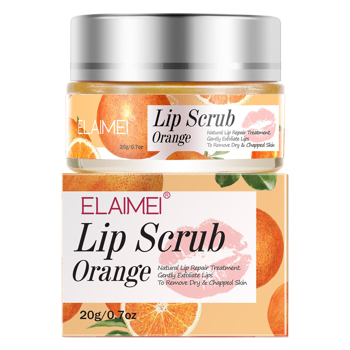 Elaimei Lip Scrub For Exfoliation Anti Cracking