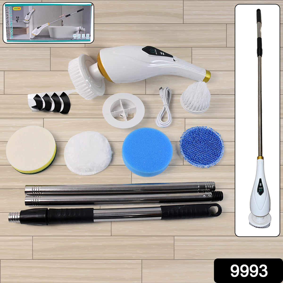 Electric Spin Scrubber (11 In 1)