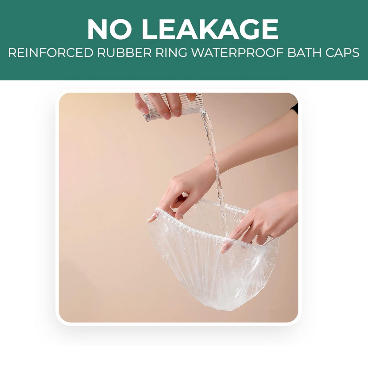 Disposable Shower Caps For Women (20 Pc)